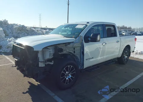 2021 Nissan Titan Sv 4X2 из США, поврежденный, VIN 1N6AA1EF5MN521953